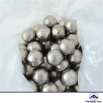 Sfera in lega di ferro-nichel-tungsteno