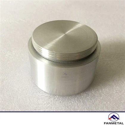 Bersaglio per sputtering rotondo in zirconio 702